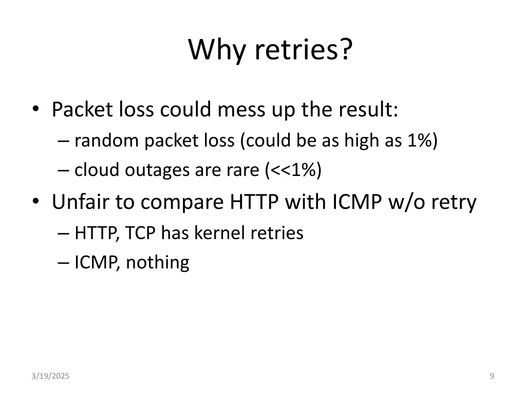 why retries
