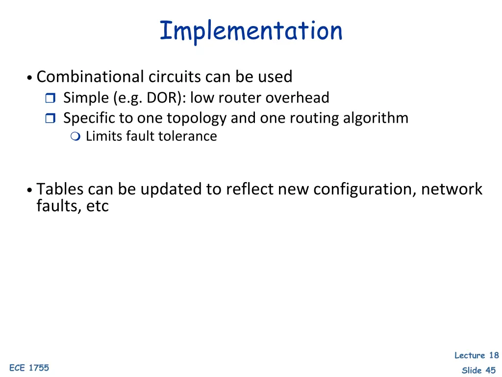 implementation