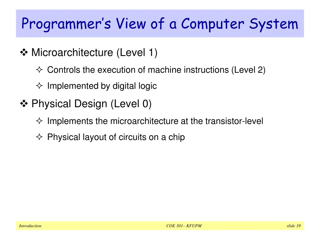 programmer s view of a computer system 3