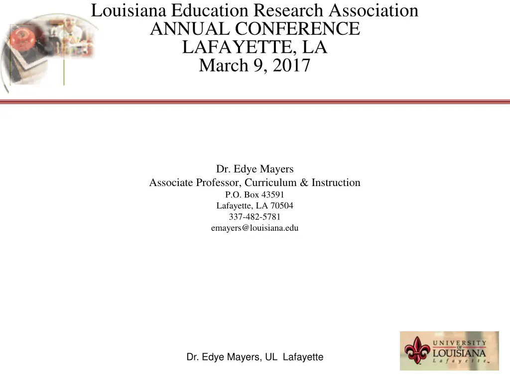louisiana education research association annual