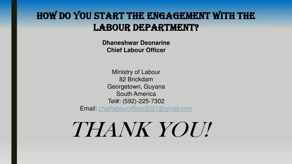 how do you start the engagement with