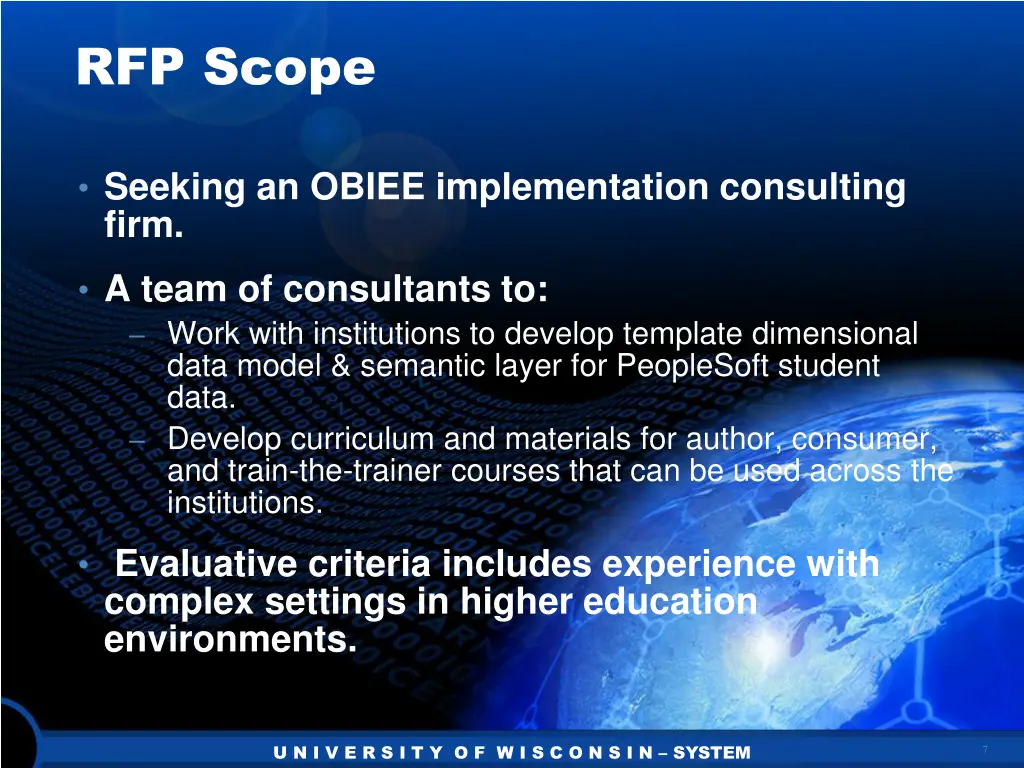 rfp scope
