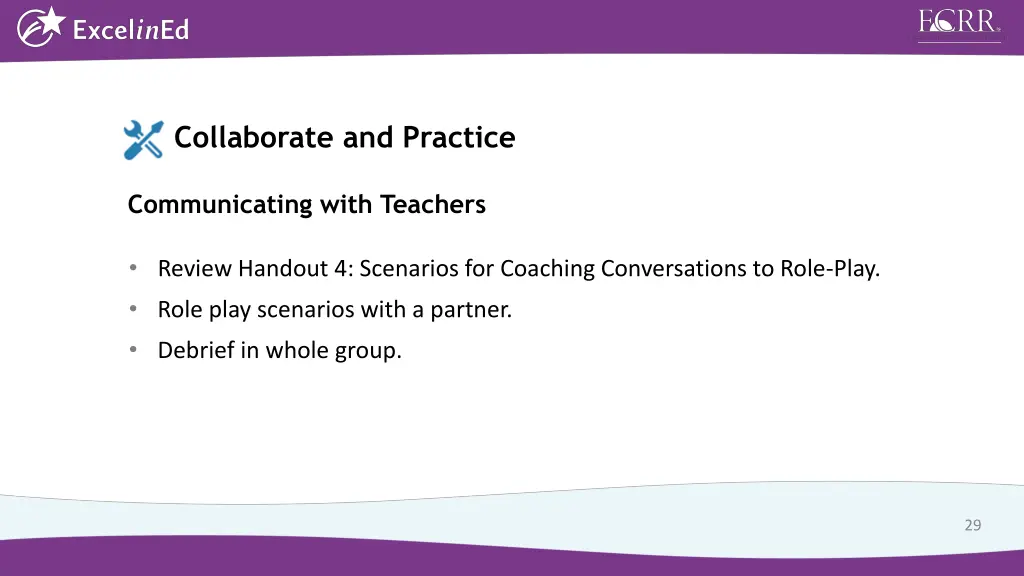 collaborate and practice