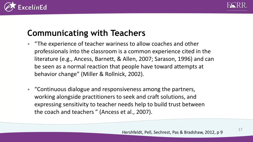 communicating with teachers 8