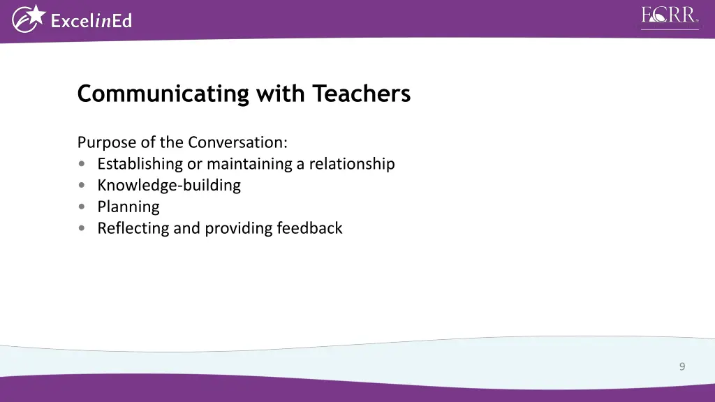 communicating with teachers