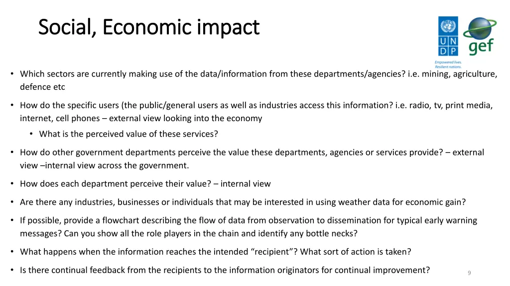 social economic impact social economic impact