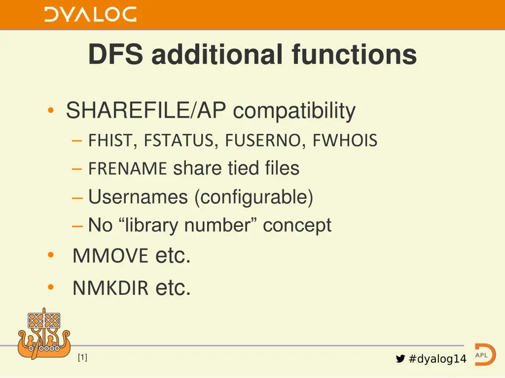dfs additional functions