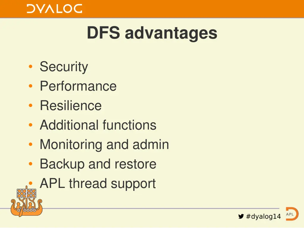 dfs advantages