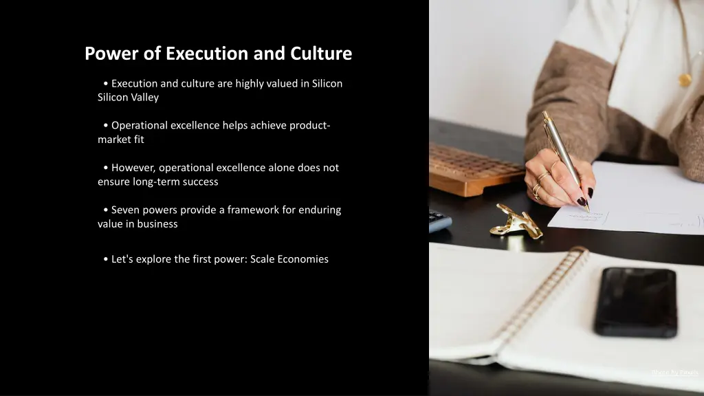 power of execution and culture