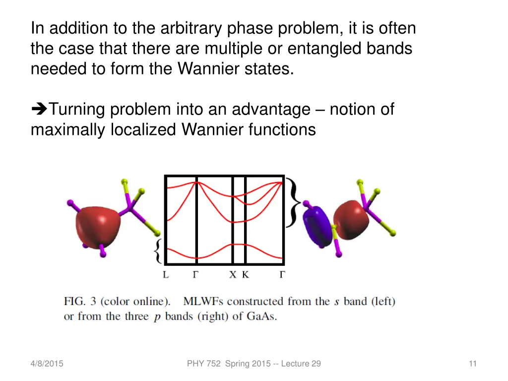 in addition to the arbitrary phase problem