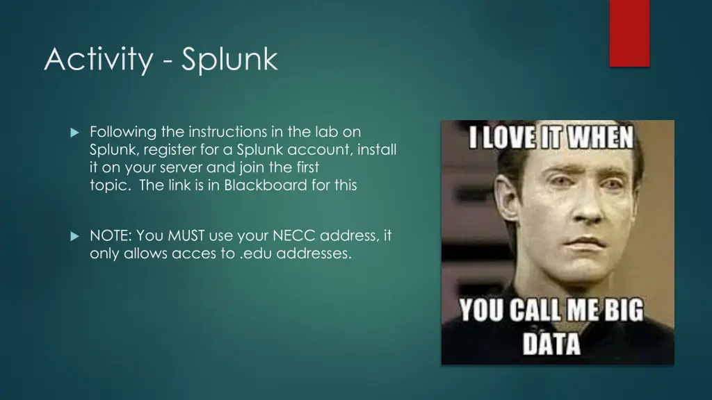 activity splunk