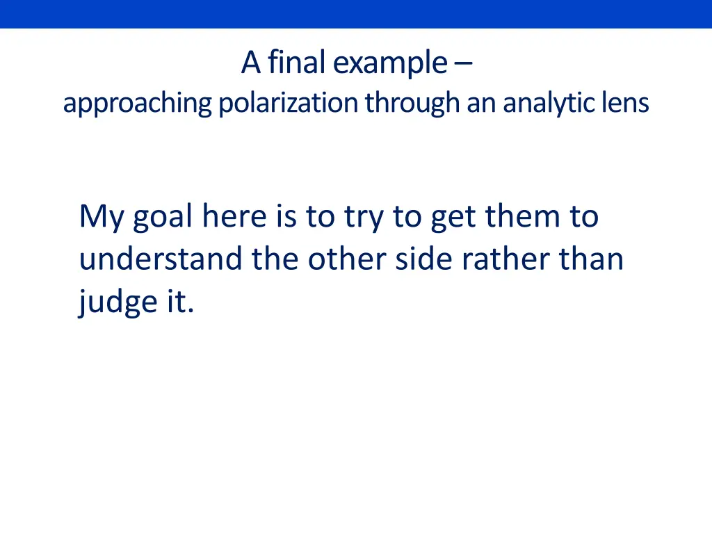 a final example