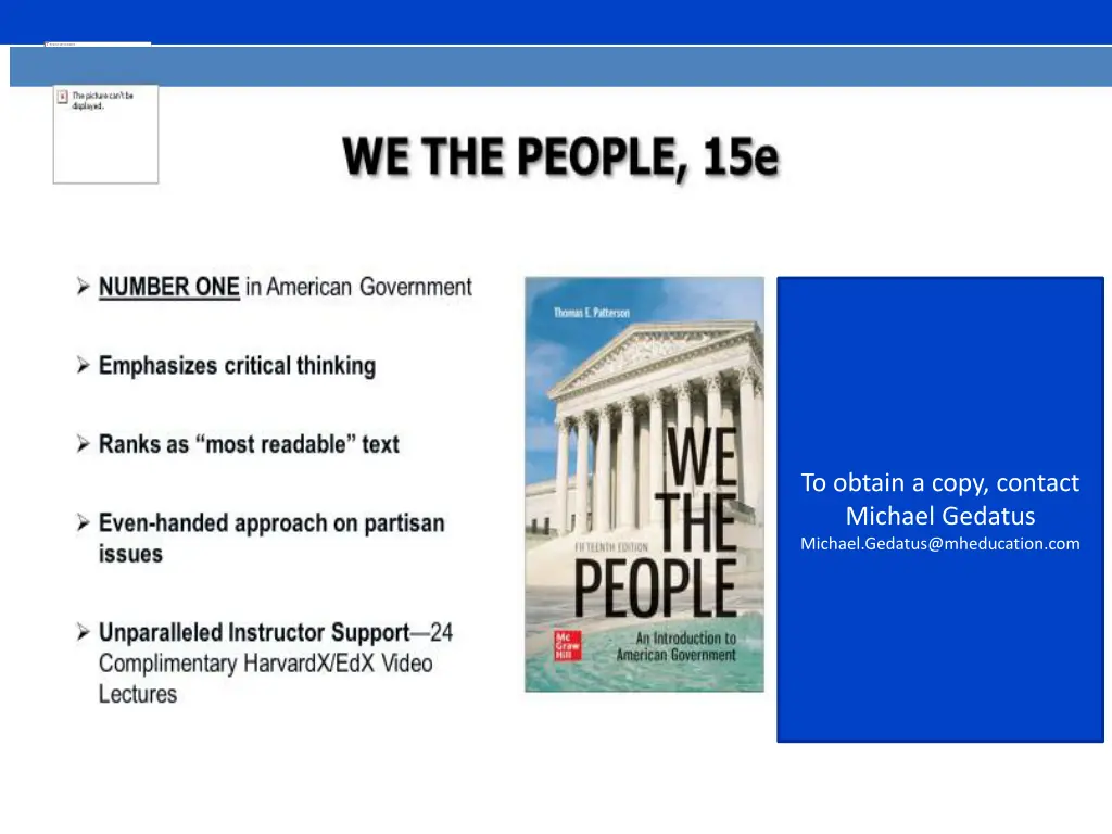 to obtain a copy contact michael gedatus michael