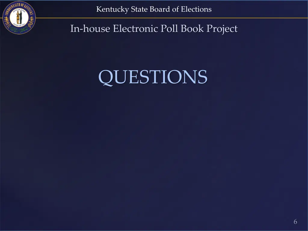 kentucky state board of elections 5