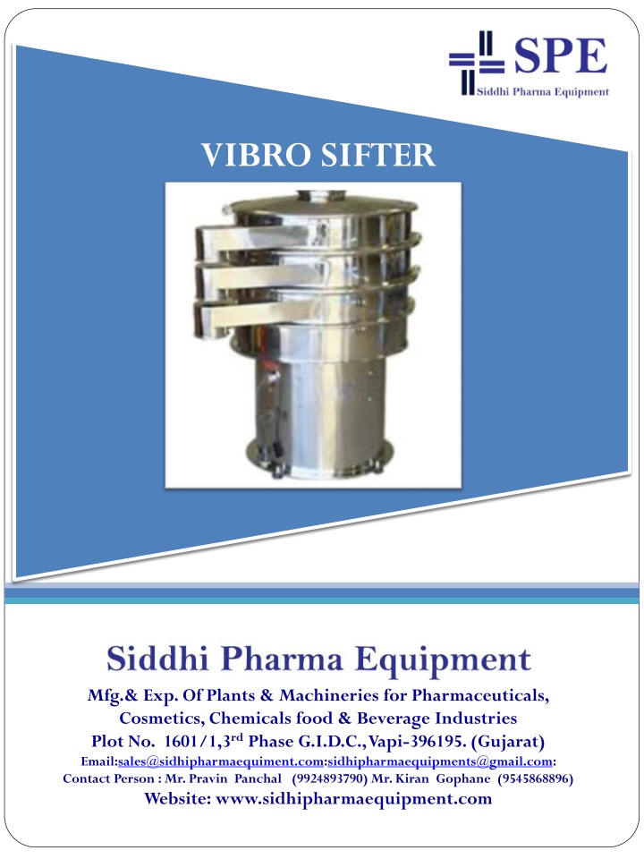 vibro sifter