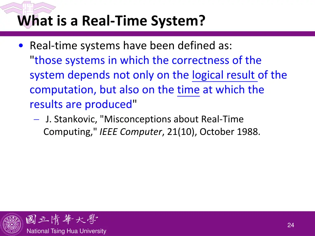 what is a real time system