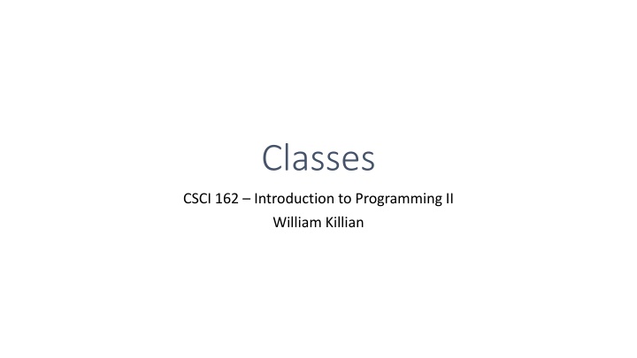 classes