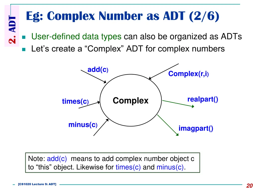 eg complex number as adt 2 6