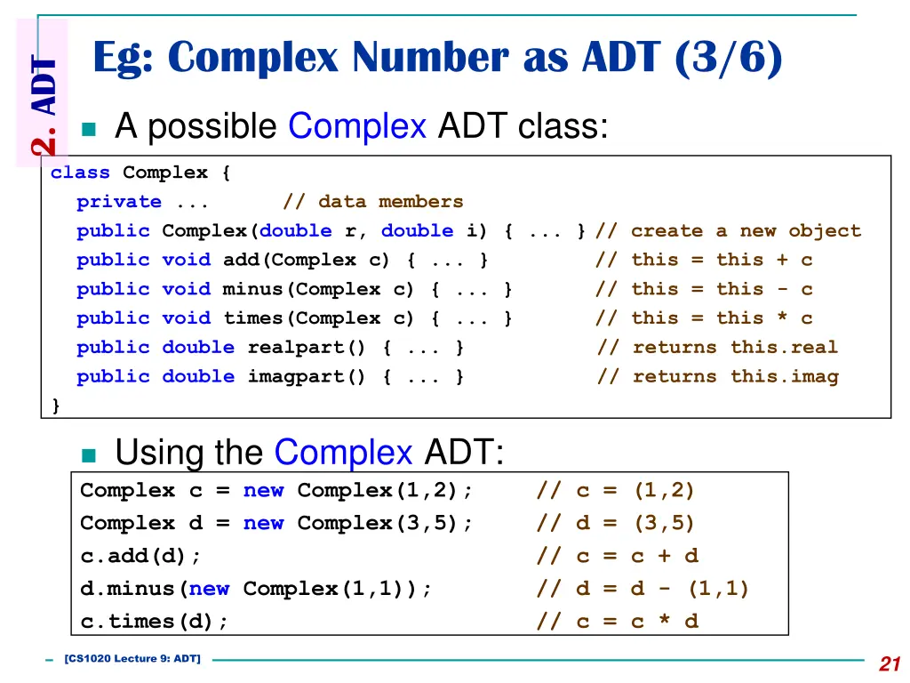 eg complex number as adt 3 6