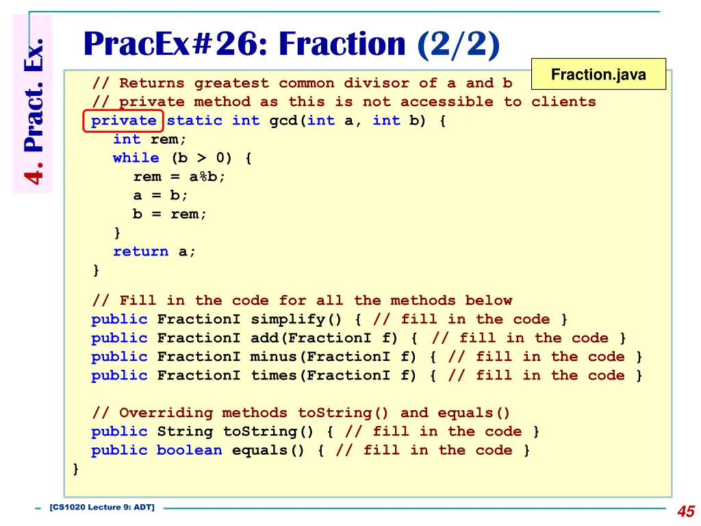 pracex 26 fraction 2 2