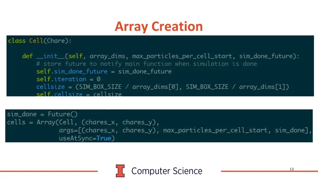 array creation 1