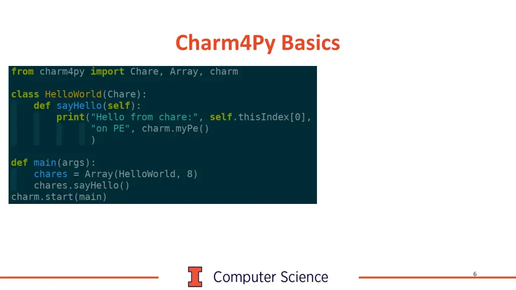charm4py basics 1