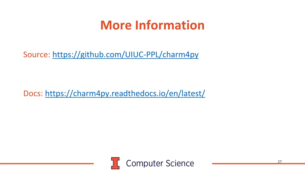 more information