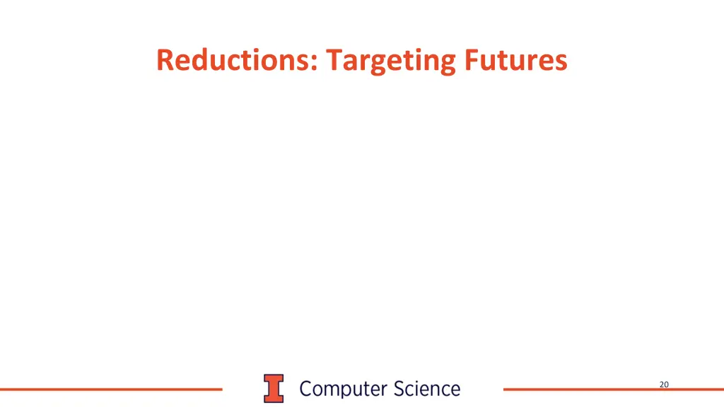 reductions targeting futures