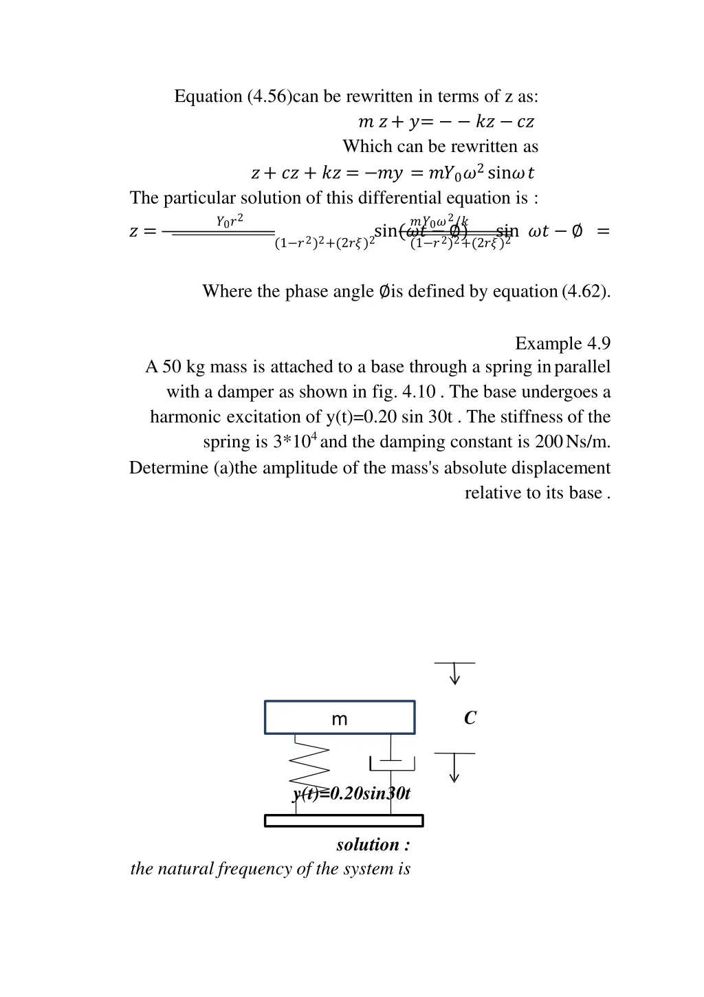 equation 4 56 can be rewritten in terms of z as