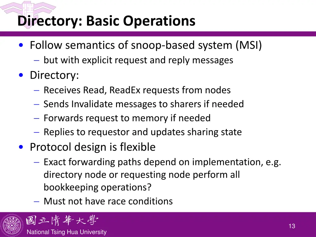 directory basic operations