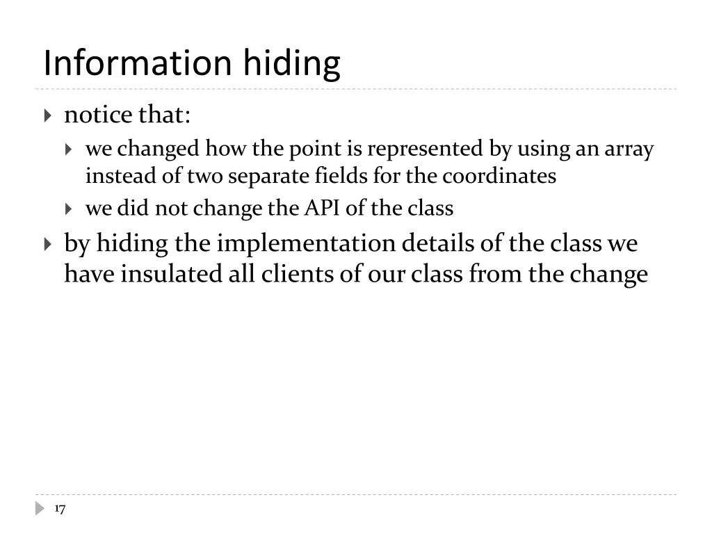 information hiding 3