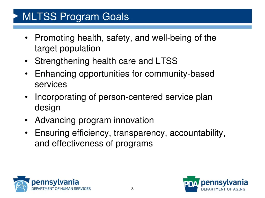 mltss program goals
