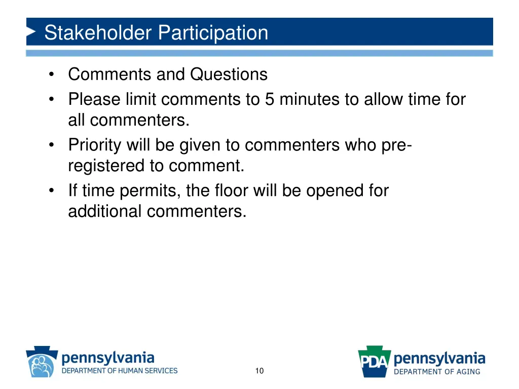 stakeholder participation