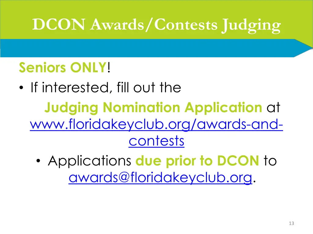 dcon awards contests judging