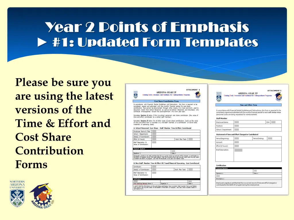year 2 points of emphasis year 2 points