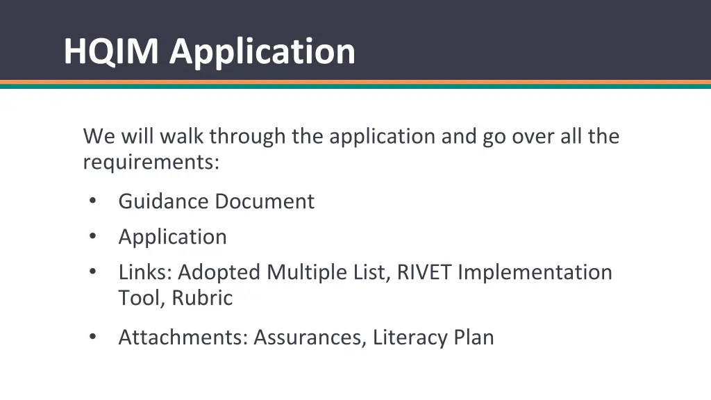 hqim application