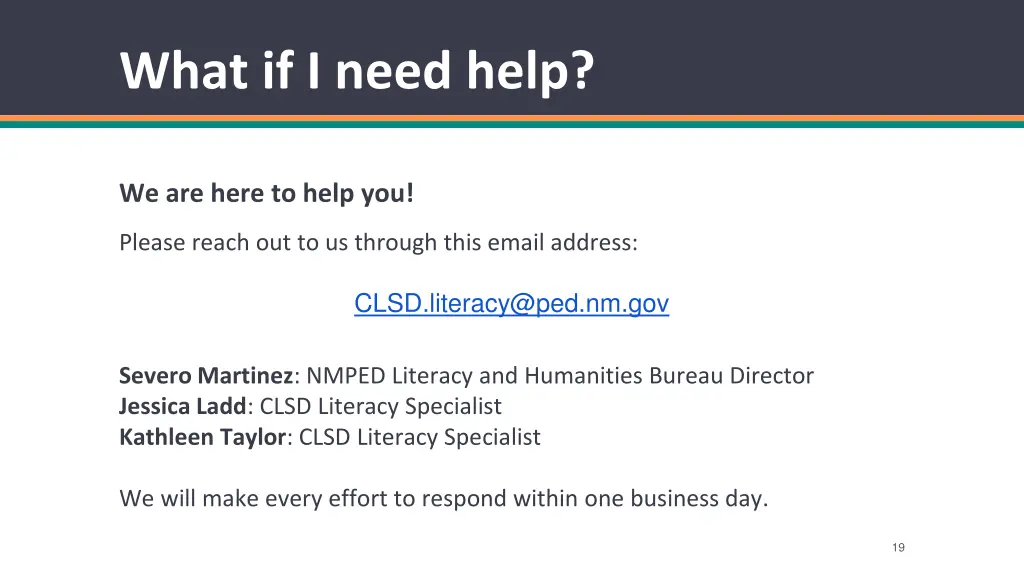 what if i need help