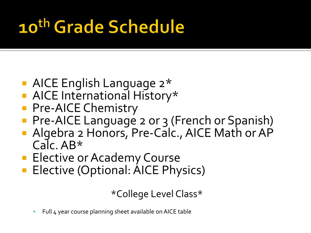 aice english language 2 aice international