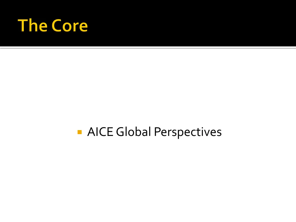 aice global perspectives