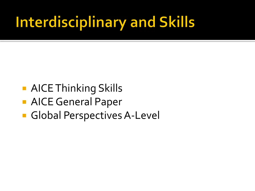 aice thinking skills aice general paper global