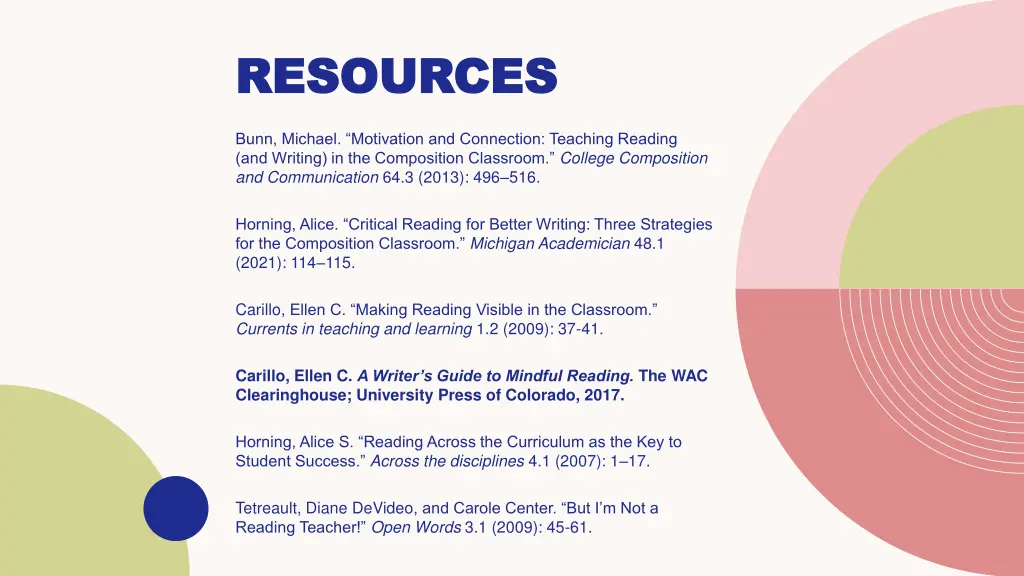 resources resources