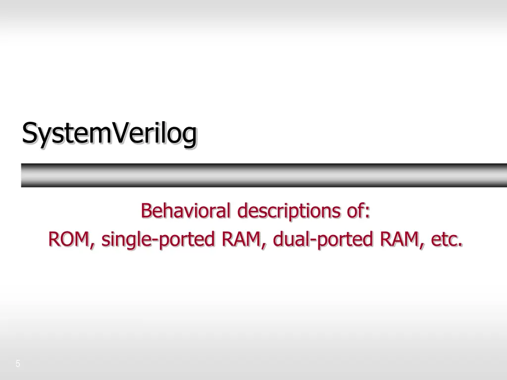 systemverilog
