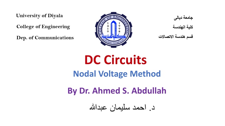 dc circuits