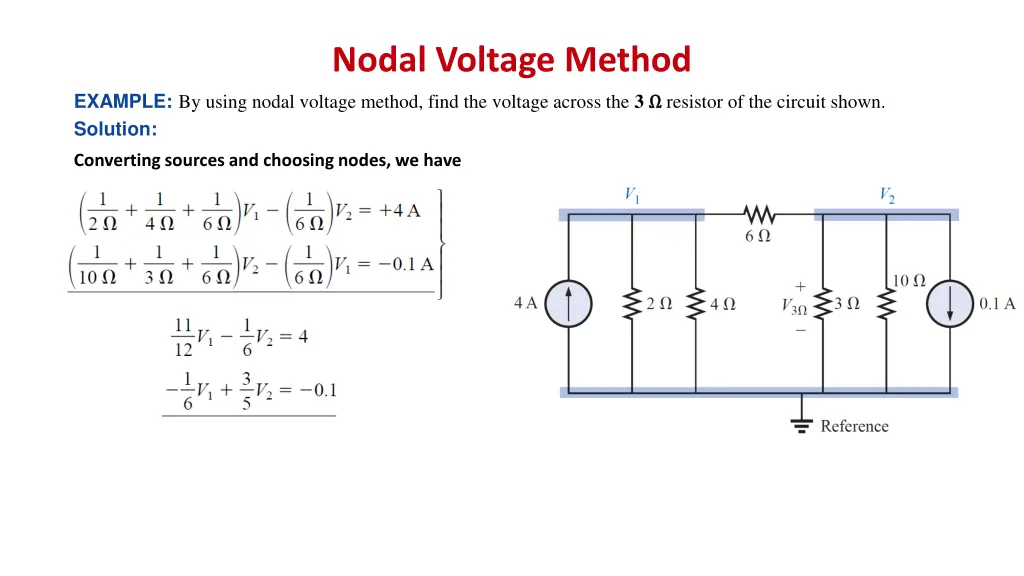 nodal voltage method 17
