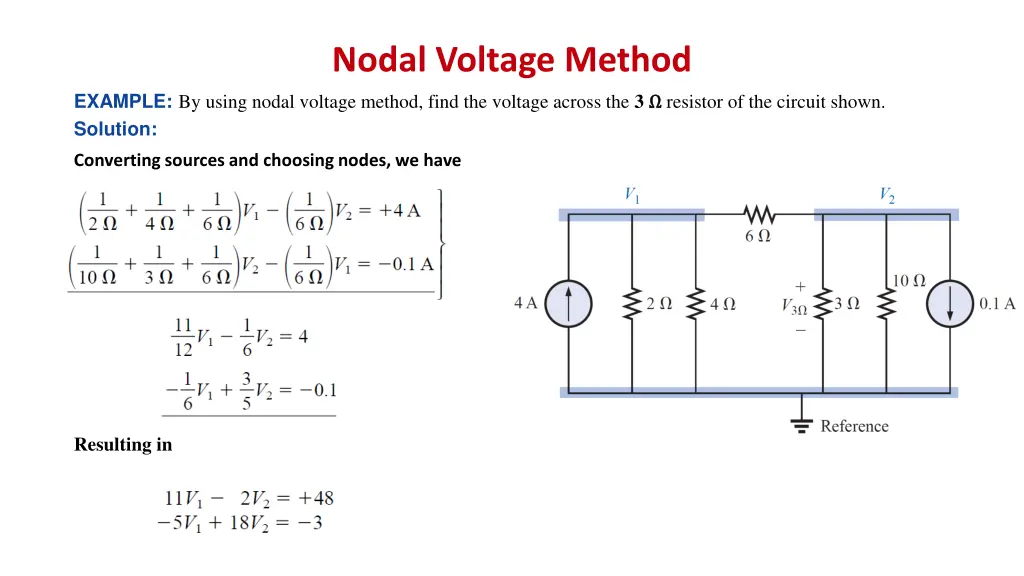 nodal voltage method 18