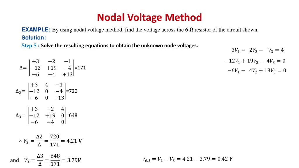 nodal voltage method 32