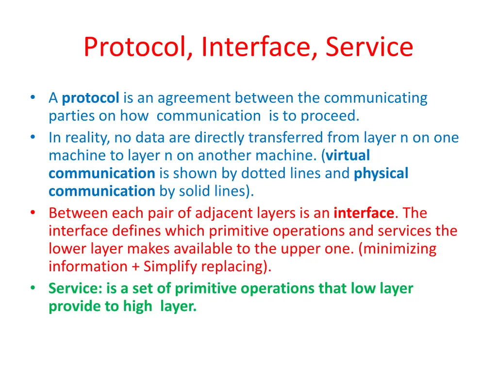 protocol interface service