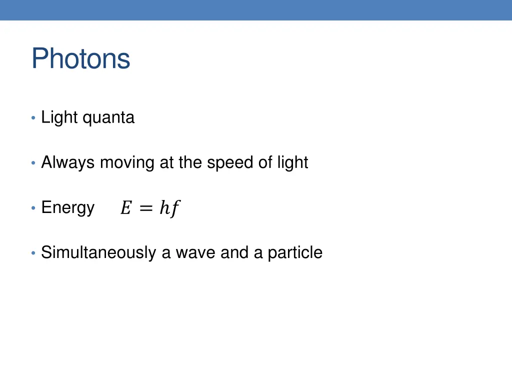 photons