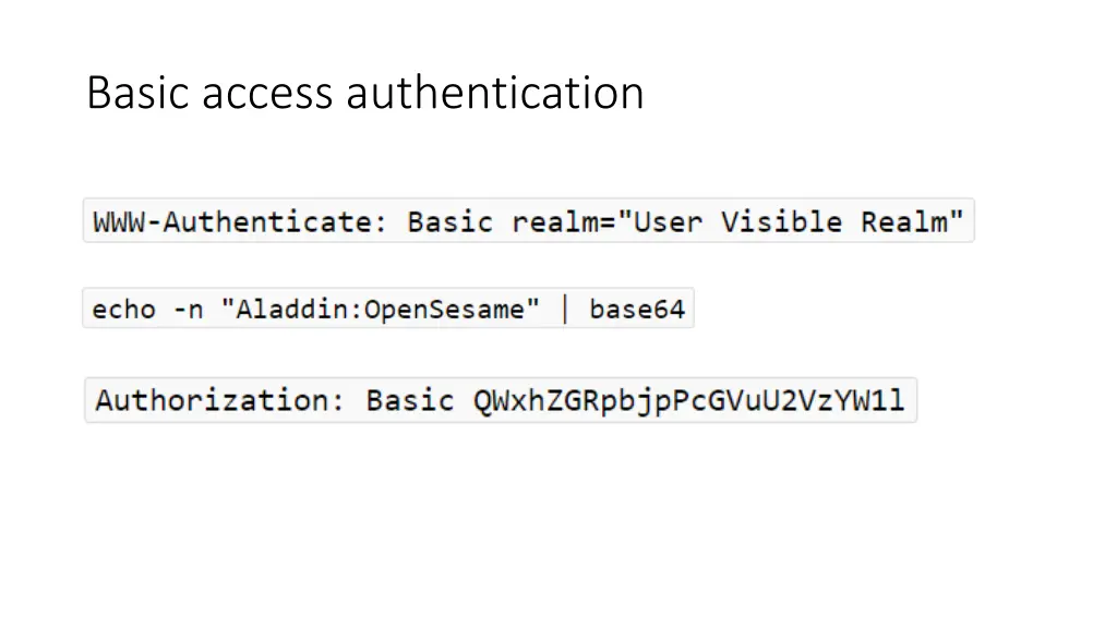 basic access authentication