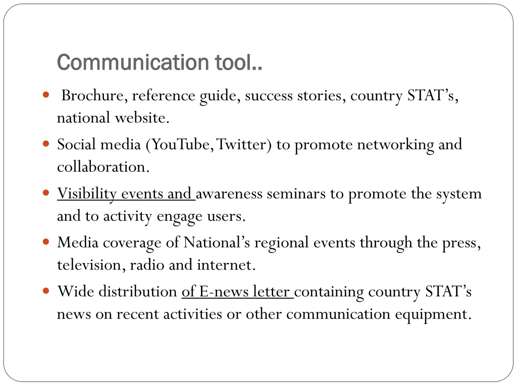communication tool communication tool